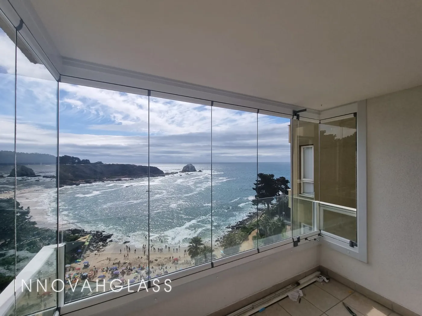 Cierre plegable panorámico