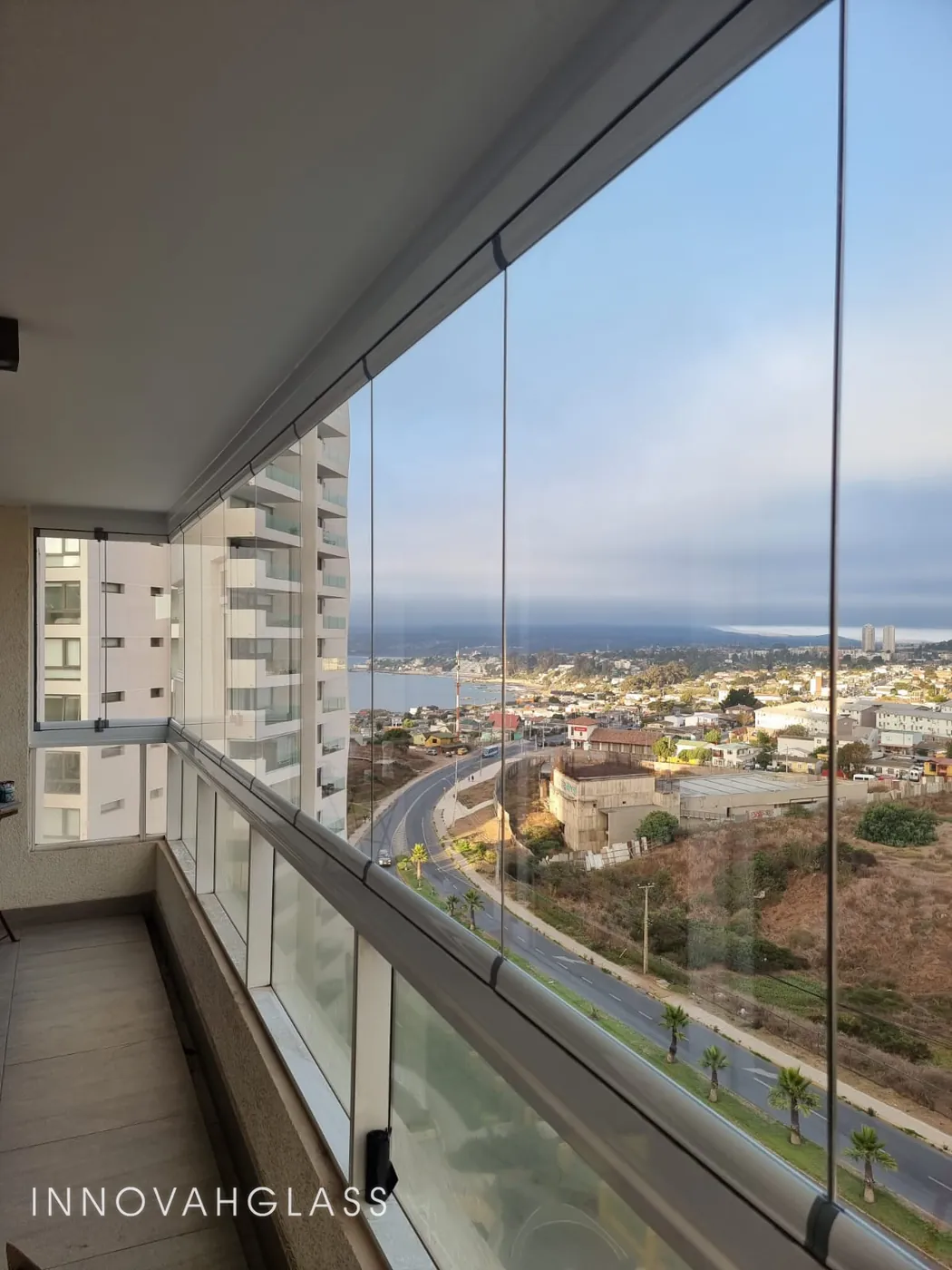 Cierre plegable con vista