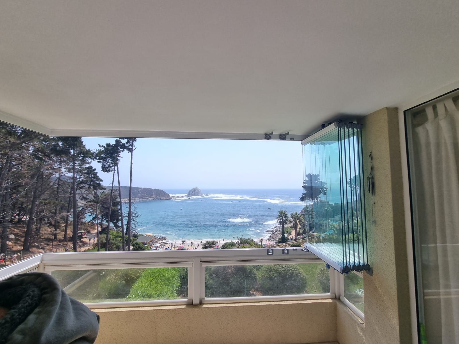 Cierre plegable panorámico costero